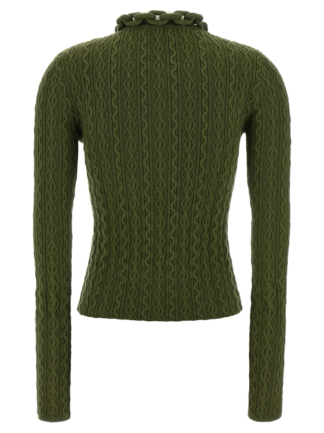 Paco Rabanne Necklace Sweater Sweaters and Cardigans - Green | f699734fe2d696c6073ff8a60a01b6847bfce2f1