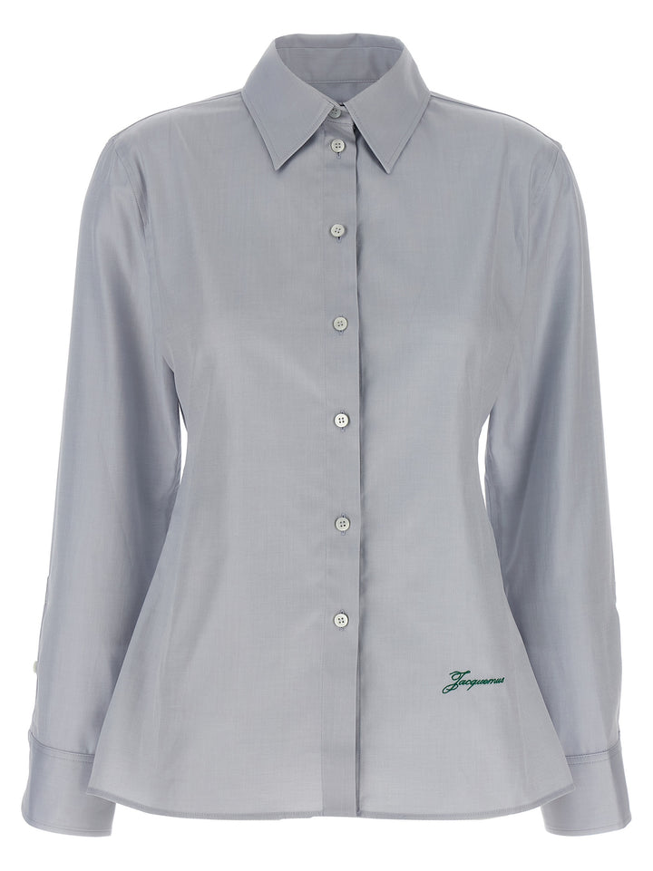 Jacquemus La Chemise De Costume Shirt and Blouse - Gray | fd7136e9cb0a59661d877fd24c79b1855fea1bfa