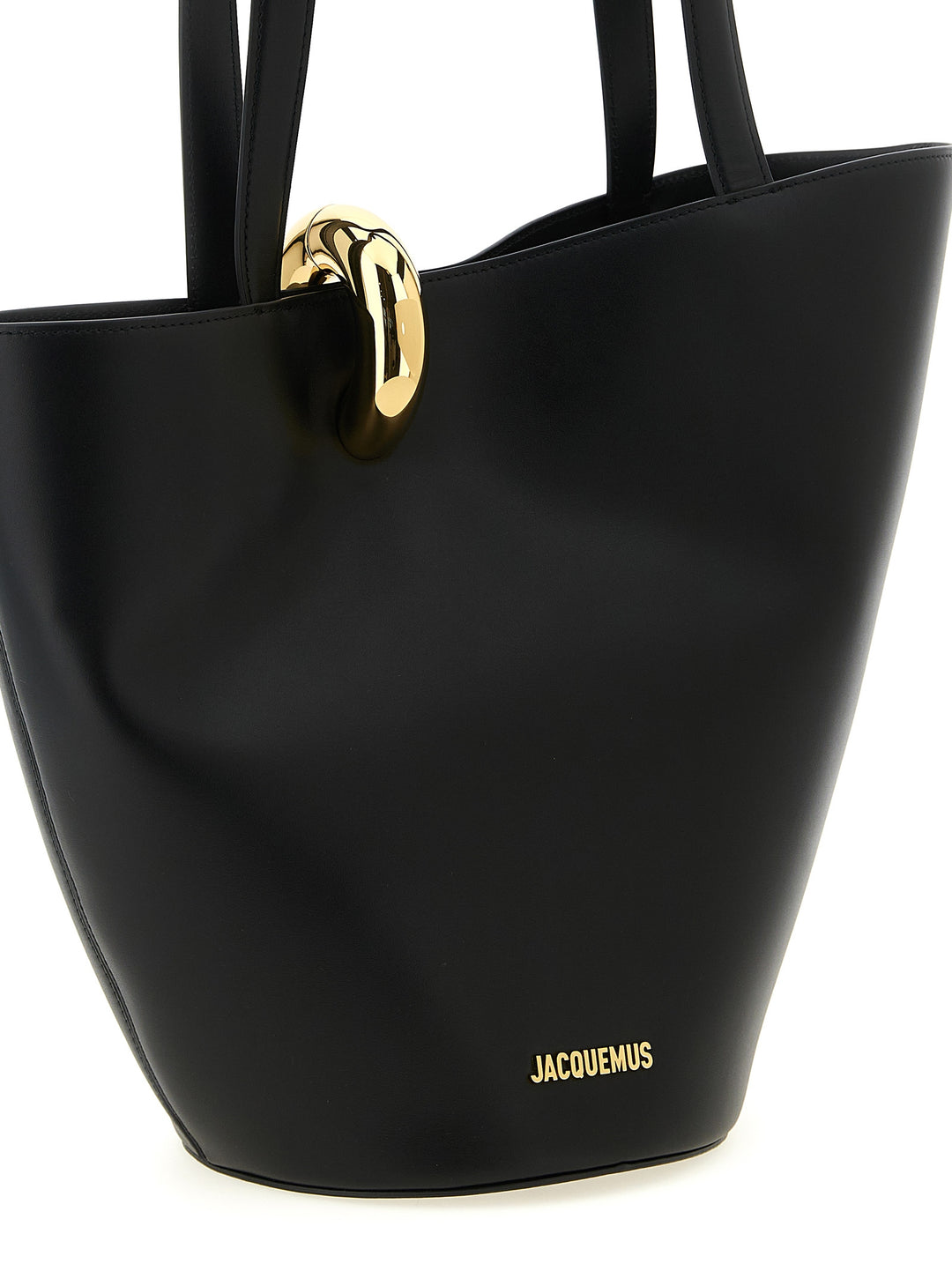Jacquemus Le Bambola Moyen Shoulder Bags - Black | b830b6db0ace32b626592bfbf80960ee3eeb5167
