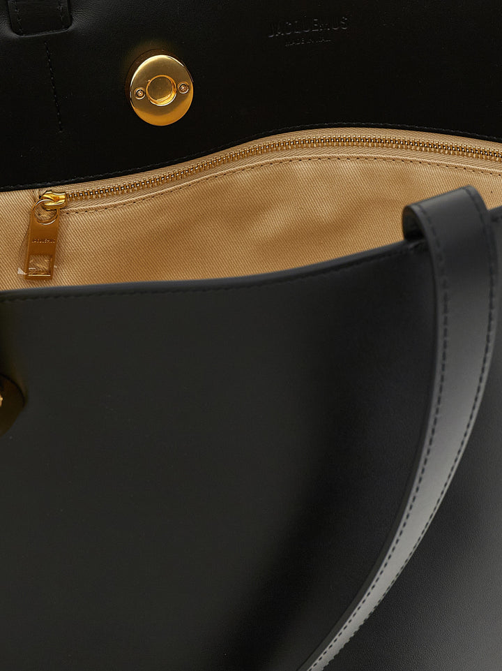 Jacquemus Le Bambola Moyen Shoulder Bags - Black | eeb76894fa17516b056b7221c09335fa462d865e