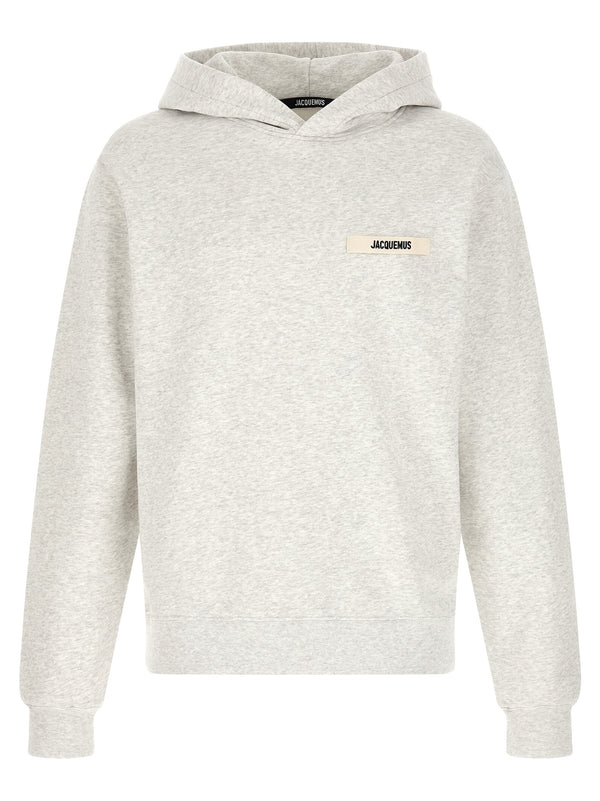Le Hoodie Gros-Grain Sweatshirt Gray