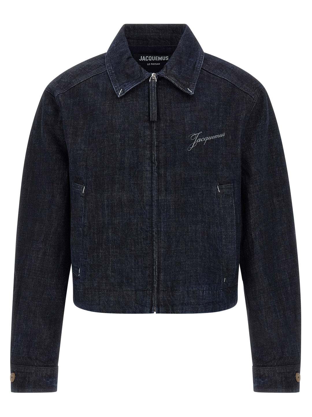Jacquemus La Veste De-Nîmes Canevas Puffer Jackets - Blue | 2dfc053a4213978226f07d6ecae442dc48930c6d