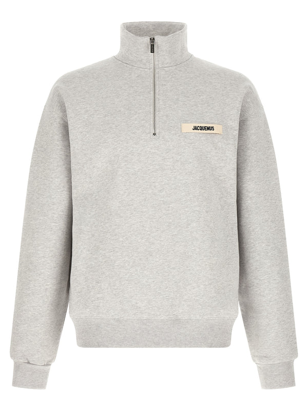 Le Camionneur Gros-Grain Sweatshirt Gray