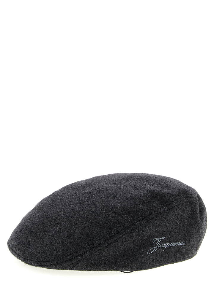 Jacquemus Le Beret Valerie Hats - Gray | 78f804e8f62535051214b0f8ab51895fcd45267a