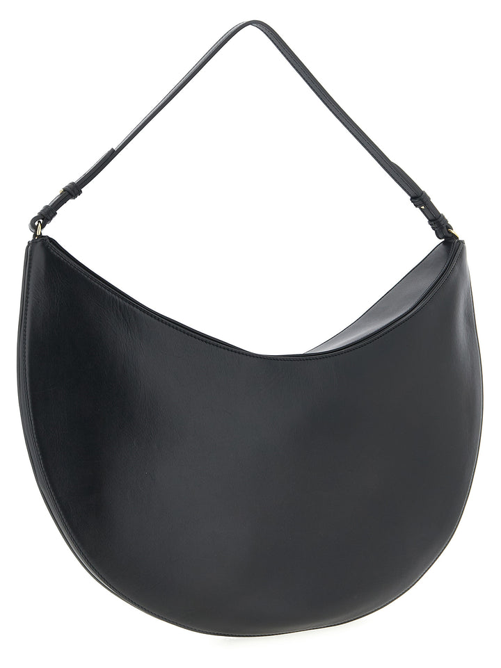 Jacquemus Le Sac Ovalo Shoulder Bags - Black | 41c6ce164e25f218a0c6b3b69653e069edaf492b