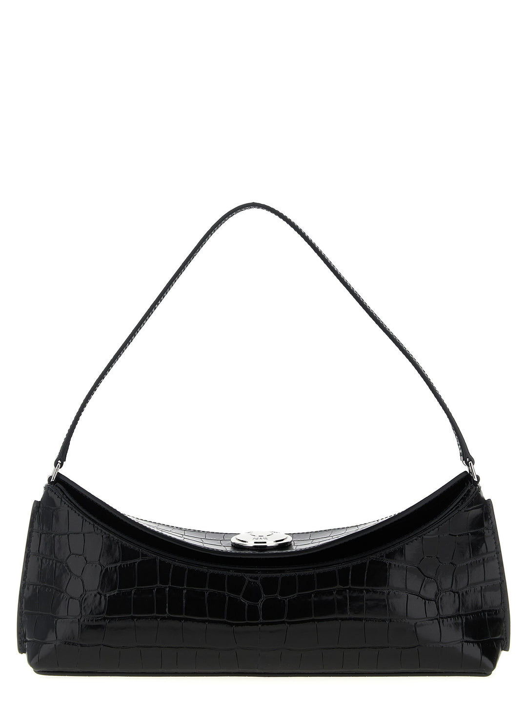 Jacquemus La Pochette Ovalo Shoulder Bags - Black | 8de7e8b4d5d01b0d74b031cf1fae50d0399a9034
