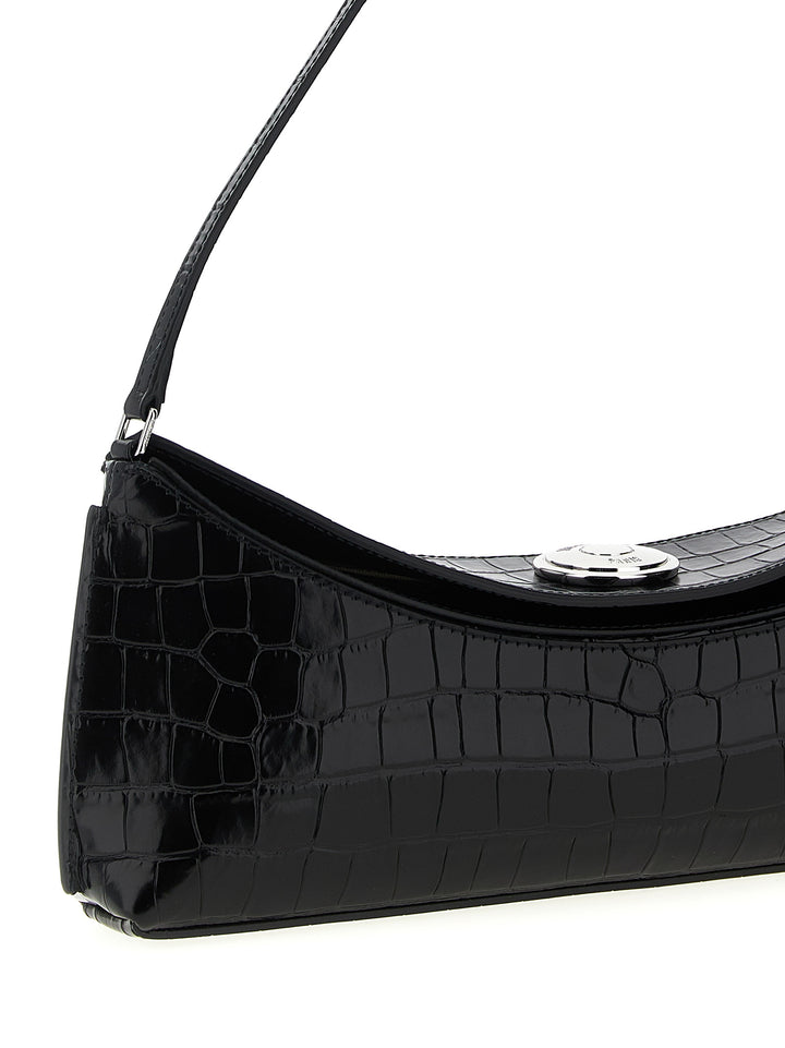 Jacquemus La Pochette Ovalo Shoulder Bags - Black | c6309629f75109d7ee0a29914692afc2d1c738a9