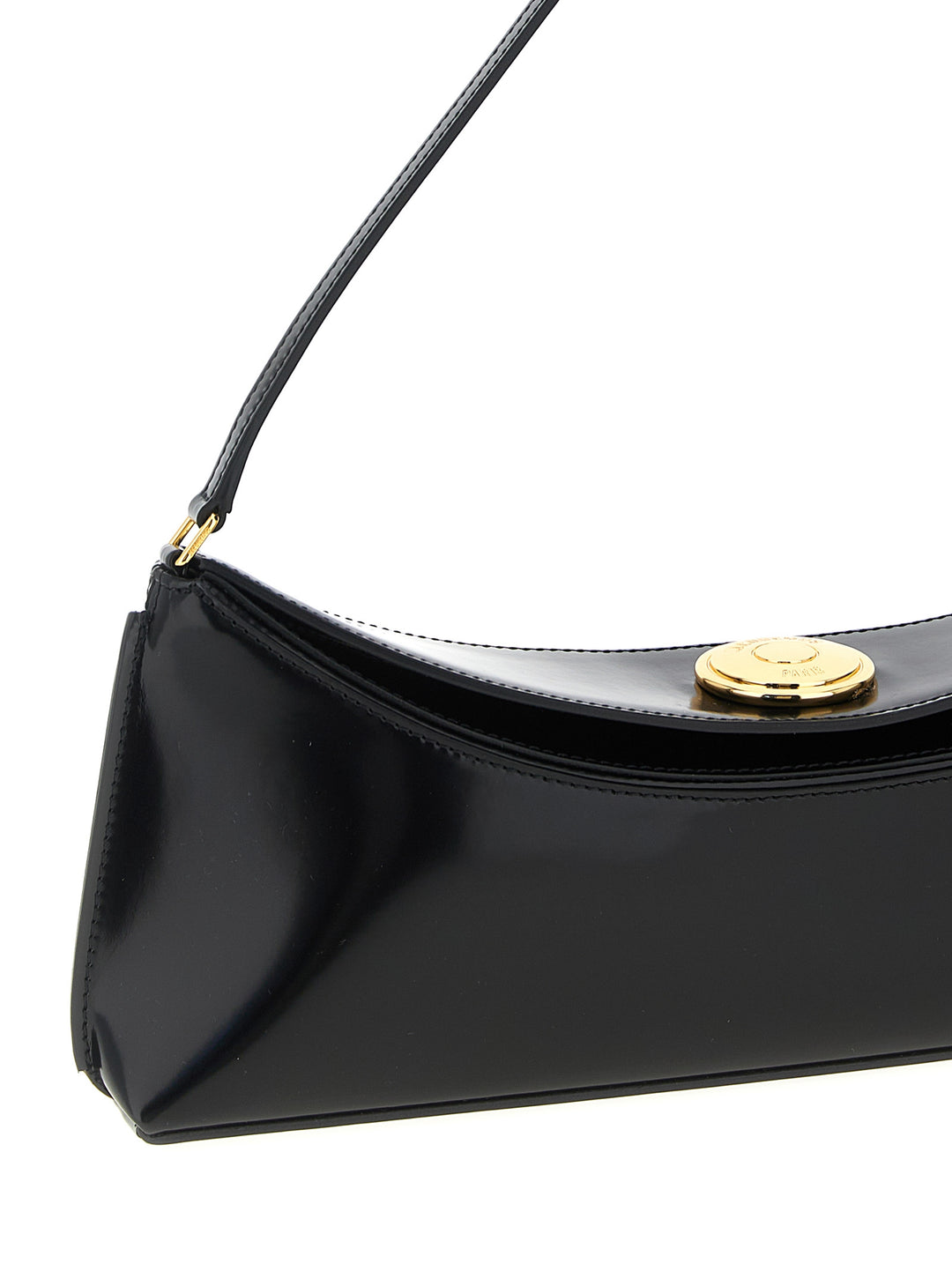 Jacquemus La Pochette Ovalo Shoulder Bags - Black | dd9c3534489dc91400894fcf81b0745320512dd7