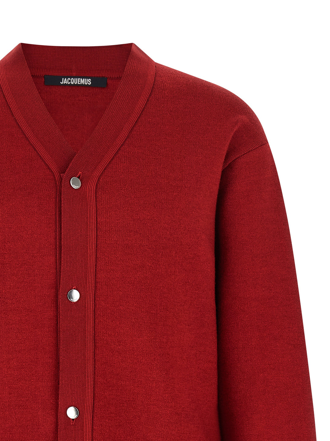 Jacquemus Le Cardigan Doppio Sweaters and Cardigans - Red | d71c81ea4185cd8f6cca6be9c384fc86e9782716