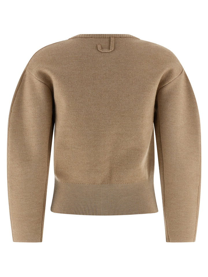 Jacquemus Le Gilet Doppio Sweaters and Cardigans - Beige | 494cc78fd20d5915d8c756e686c1809b417037fc