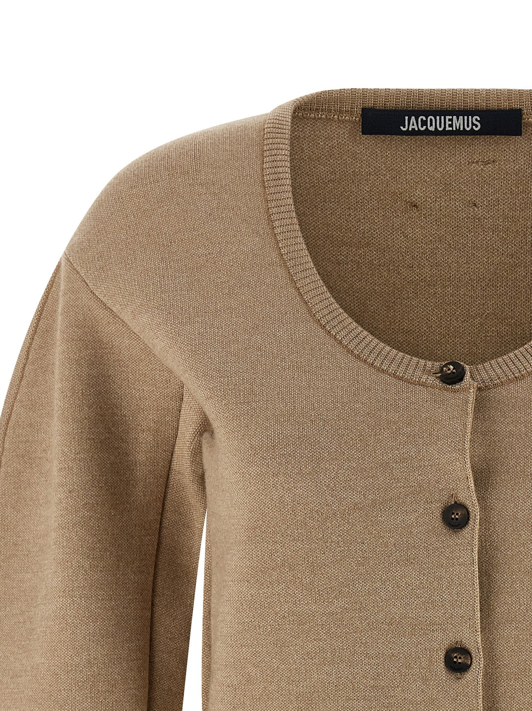 Jacquemus Le Gilet Doppio Sweaters and Cardigans - Beige | 7aa2086253c1d66f2a7ad6c5f1b4e5944e2d3aa8