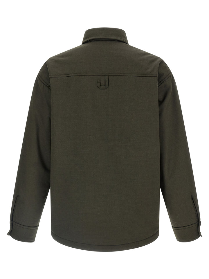 Jacquemus La Chemise Boulanger Puffer Jackets - Green | 2f176a01c80c0ceae1d1d7f52f6288e0e9fbfd89