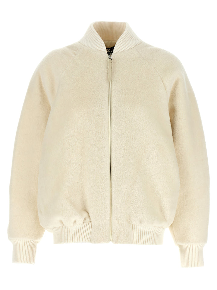 Jacquemus Le Blouson Pilu Puffer Jackets - White | 5b2048a2d23a043af707f745886c0e025fcbe658