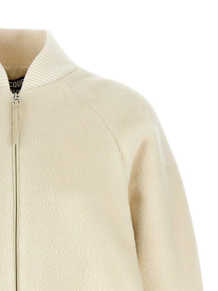 Jacquemus Le Blouson Pilu Puffer Jackets - White | 035f964e8493507aa18577fca9b82a8f9989df76