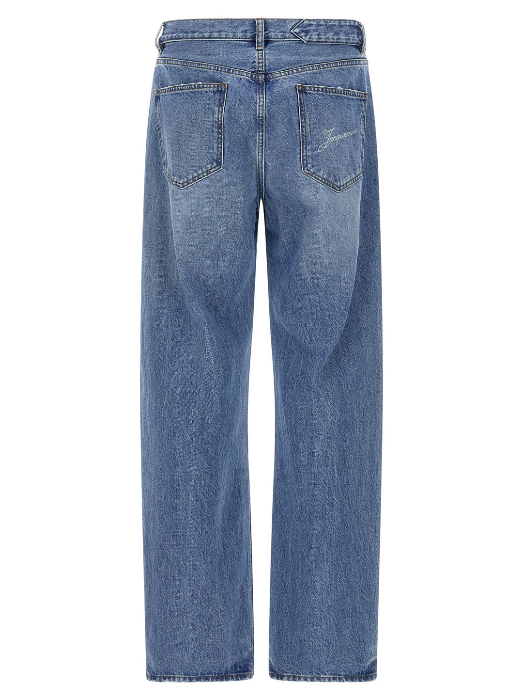 Jacquemus Le De-Nime Droit Jeans - Blue | c465a50b913229ce6ea2892c7050569022c05cb5