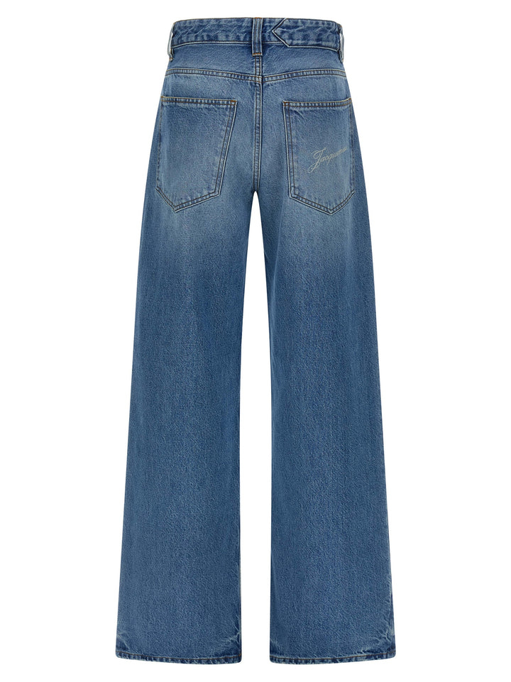 Jacquemus Le De-Nîmes Large Jeans - Light Blue | e515de18db7dc692e85acf46b197948d221b320a