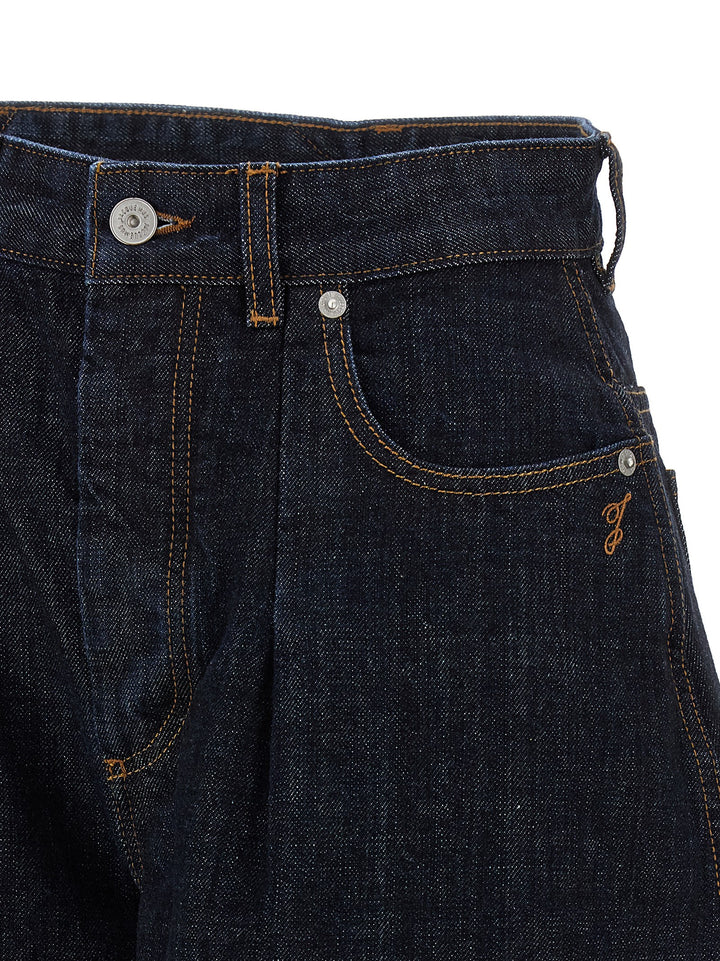 Jacquemus Le De-Nimes Ovalo Jeans - Blue | 12ff52808bcc49b29e9f5b1407dd152045d74ada