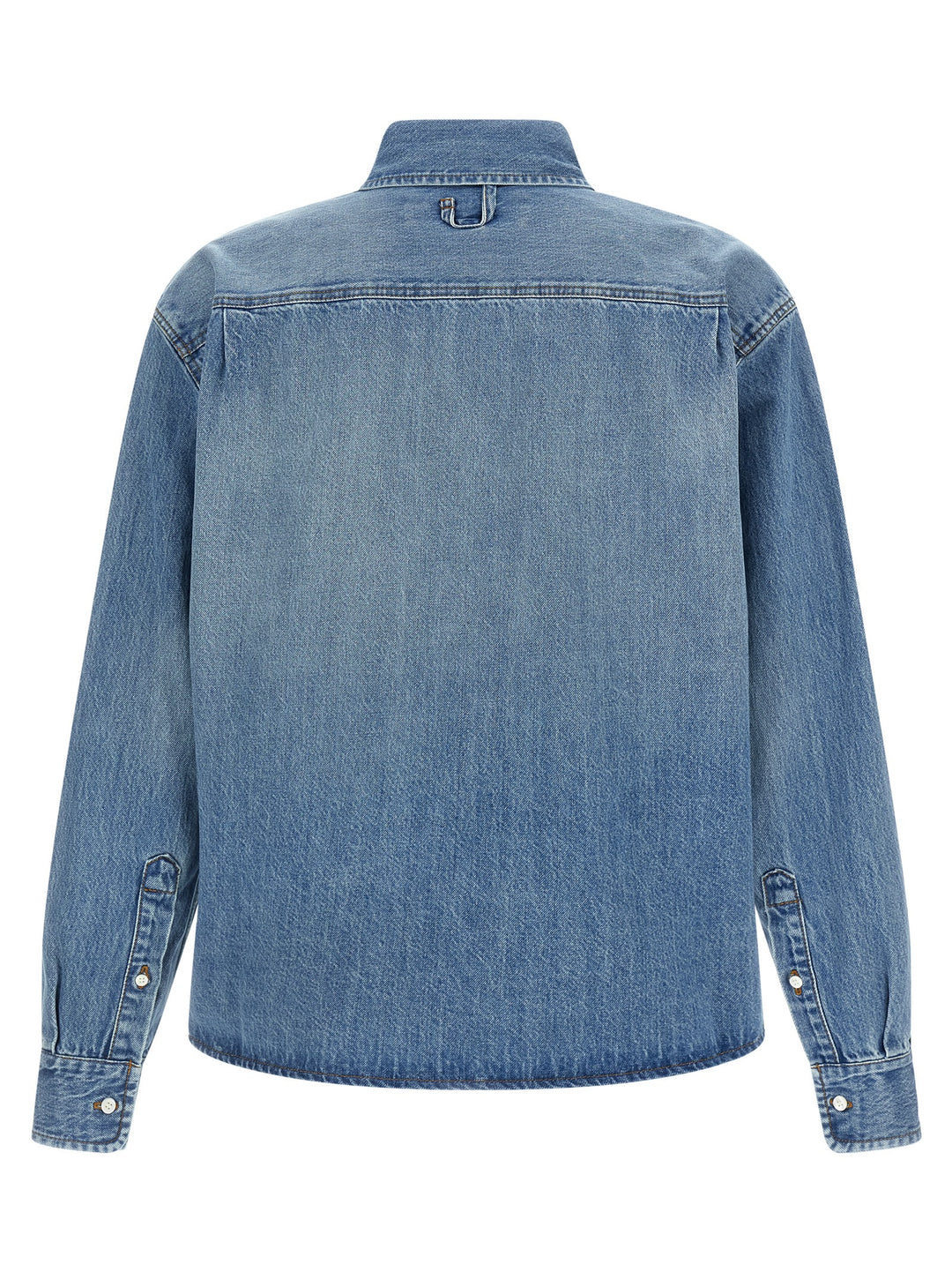 Jacquemus La Chemise De-Nîmes Simon Shirt and Blouse - Blue | 4f512ed40bcf2a24457fc9a991c4483ada90f9fc