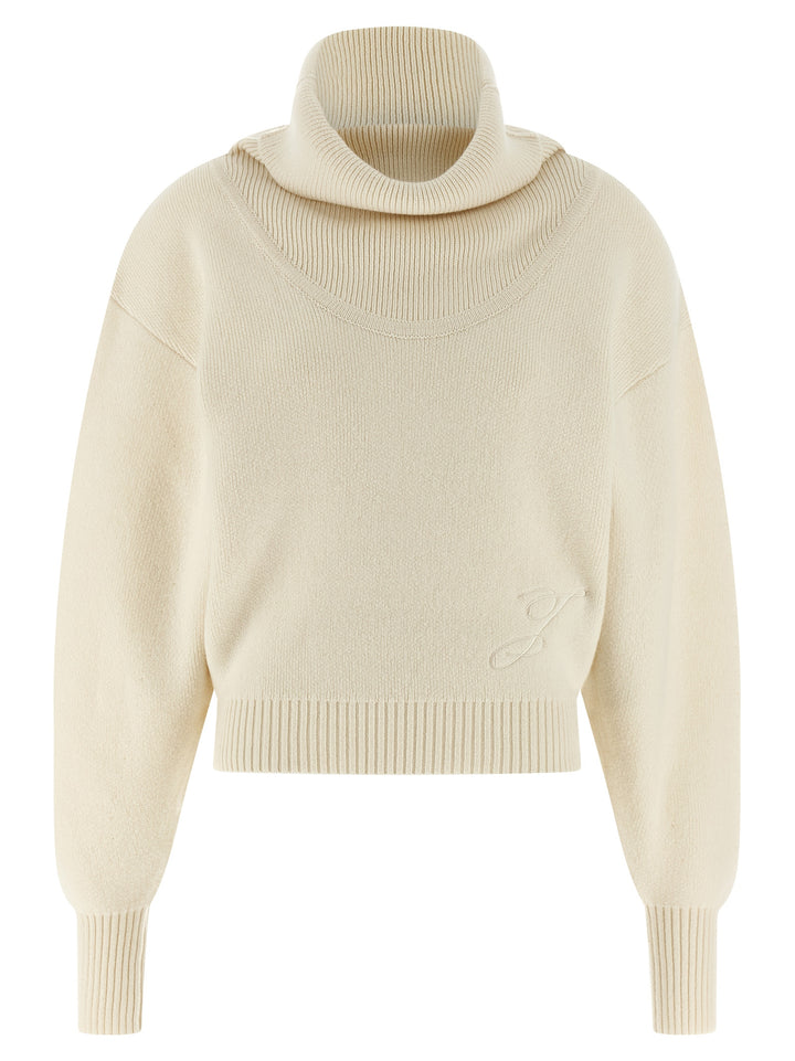 Jacquemus La Maille Pallone Sweaters and Cardigans - White | 6e9a6dc158ff1cb799405f27e96095a5d42c4dfa