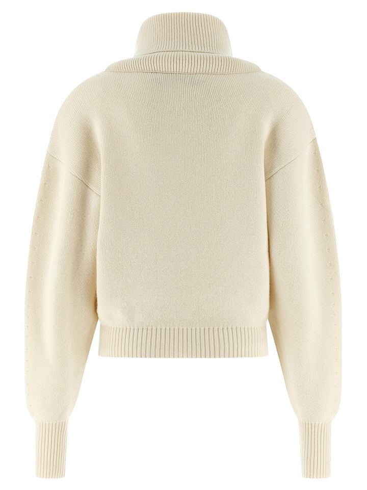 Jacquemus La Maille Pallone Sweaters and Cardigans - White | 20ff5baf8cf64b0efad5ca445c1856086553c04f