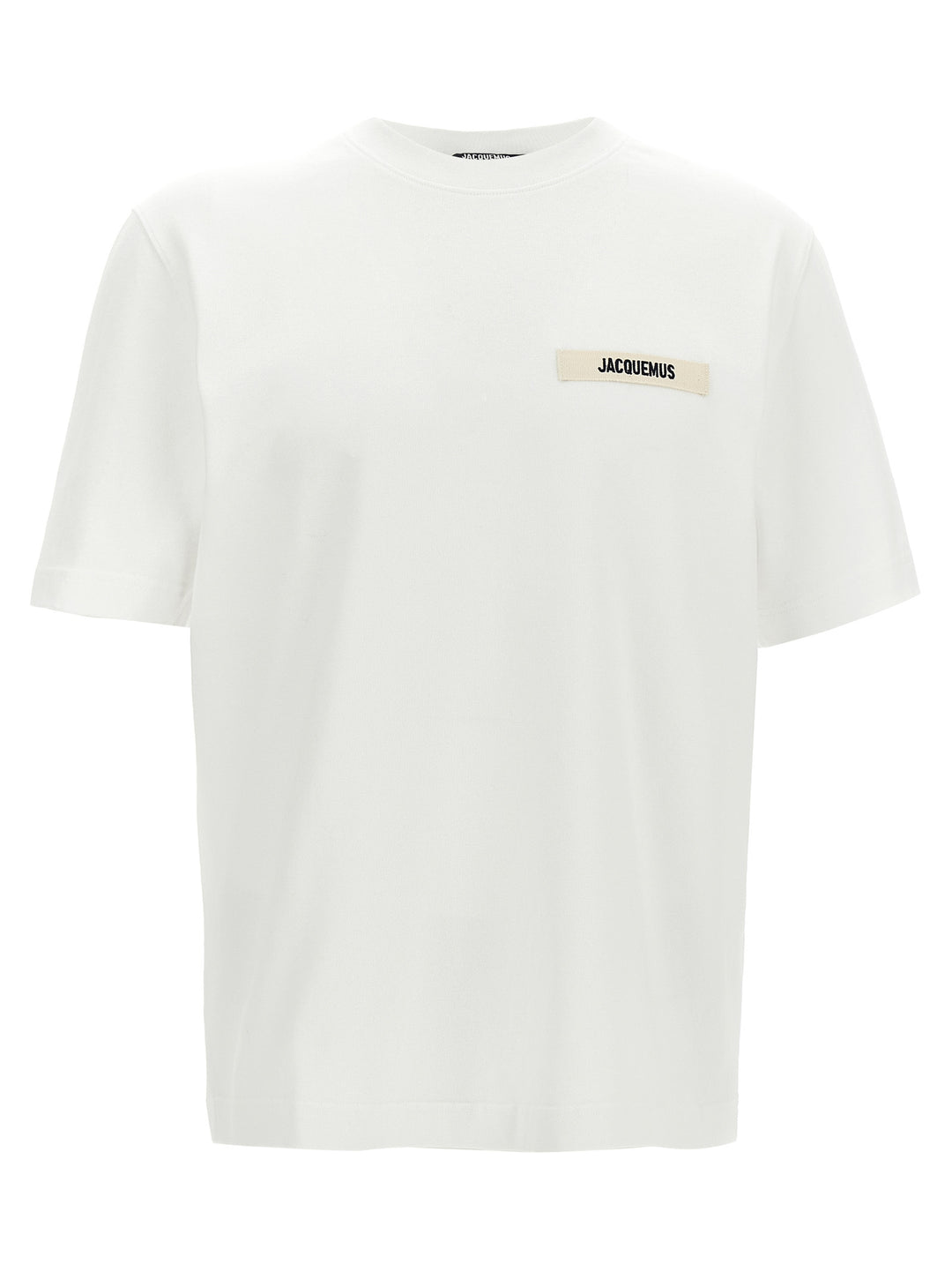 Jacquemus Gros Grain T-shirt - White | 713e6700405b0a3431a8358d3c00cf087ad2e13d
