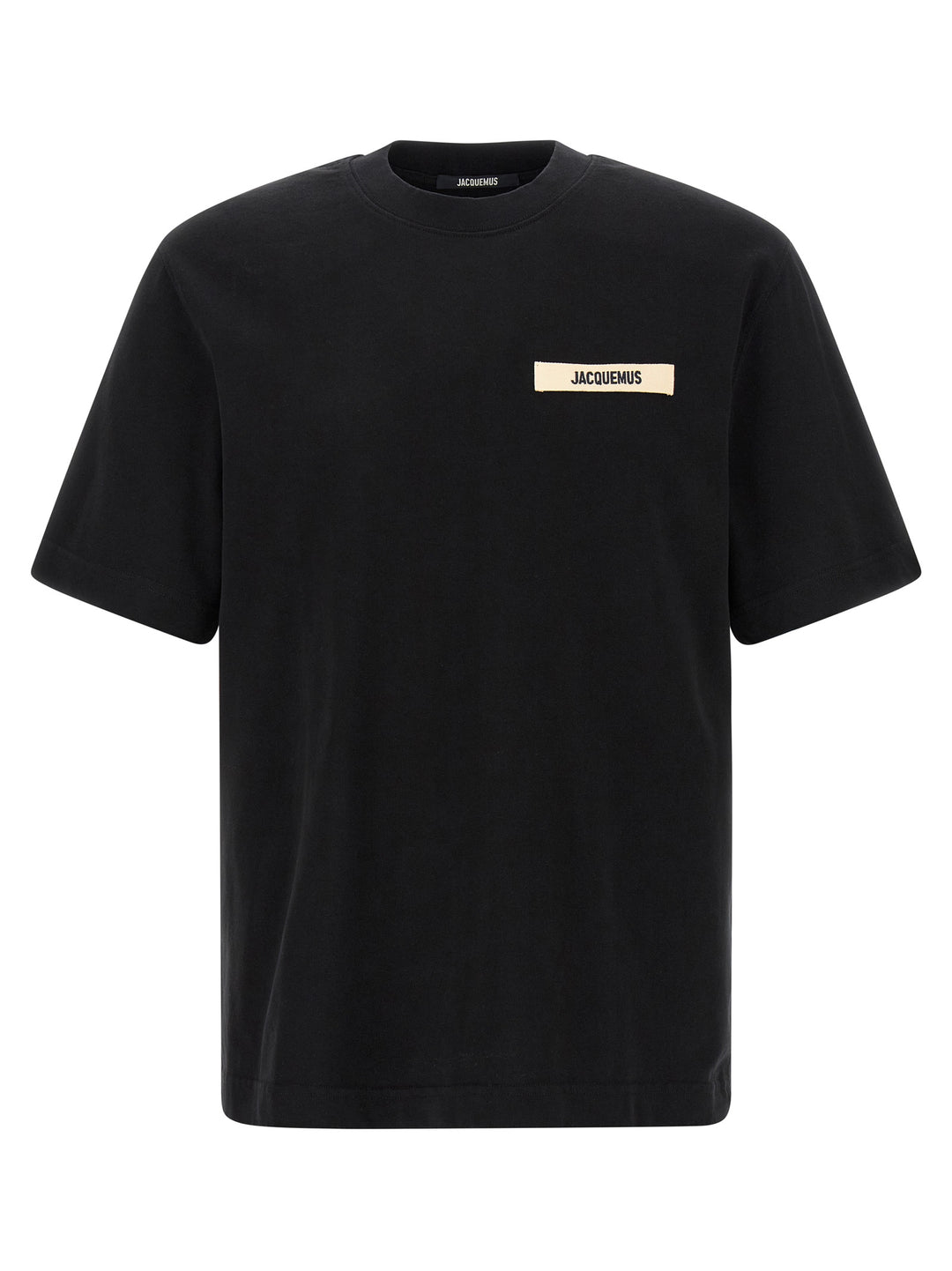 Jacquemus Gros Grain T-shirt - Black | 65e840c9f6e00c7cc2dd98c9e114561928f1fd08