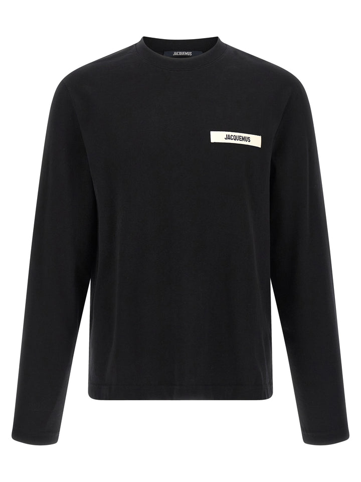 Jacquemus Le  Gros-Grain T-shirt - Black | 5cb99ec79430d86ecd9f595c4cc752413fc4b2dd
