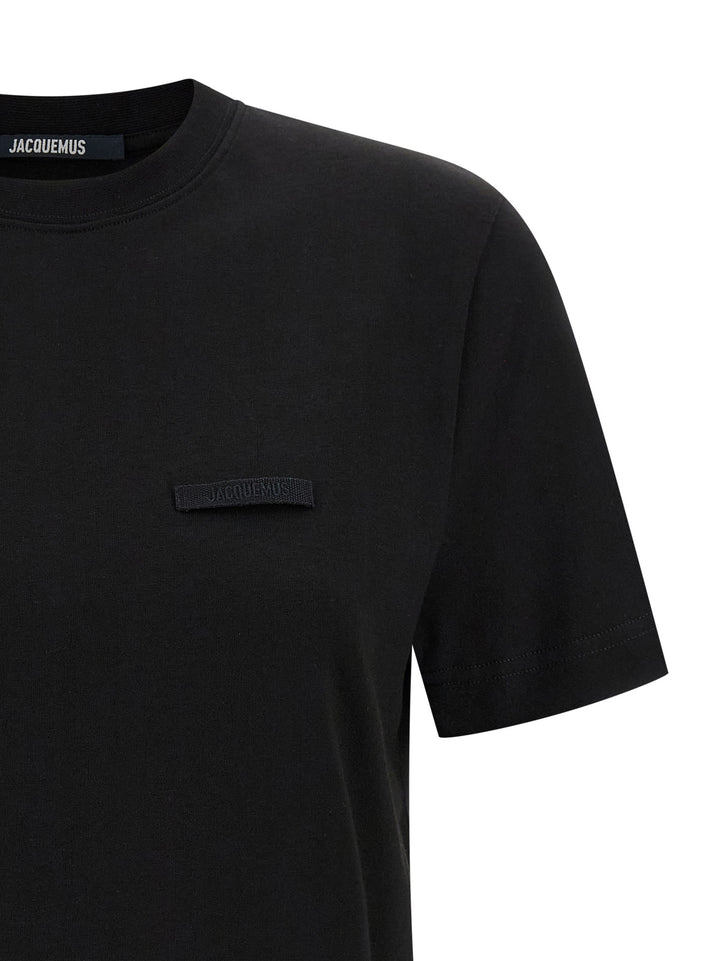 Jacquemus Le  Gros-Grain T-shirt - Black | 5144d88d2c6e2254eeebeb1ff2ceb5f71f8ce777