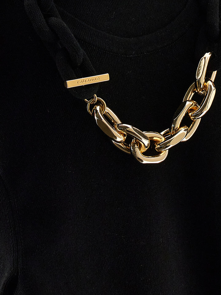 Paco Rabanne Chain T-shirt - Black | 43d8a39aa4ea15713b490d76191f5f0f29fa7c98