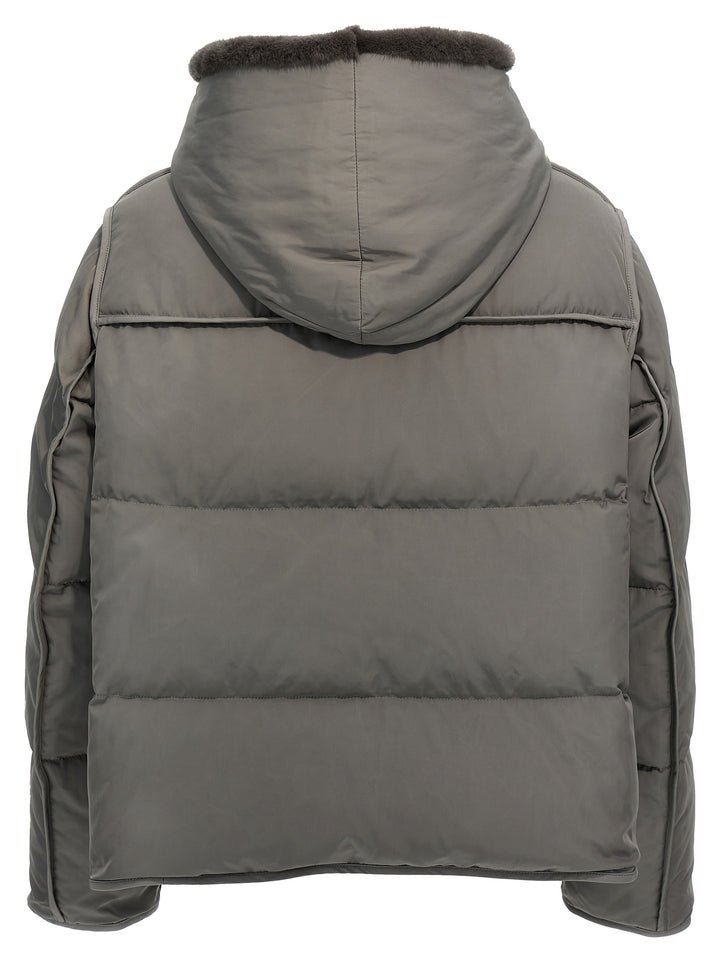 Doudoune Casual Jackets, Parka Gray