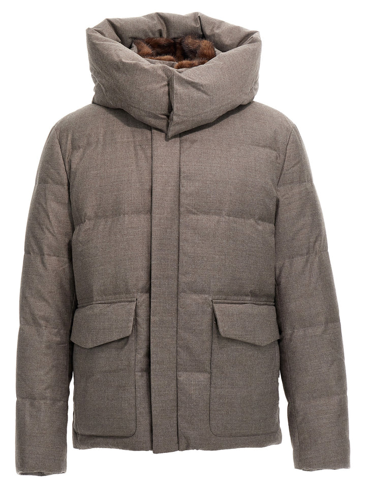 Doudoune Casual Jackets, Parka Gray