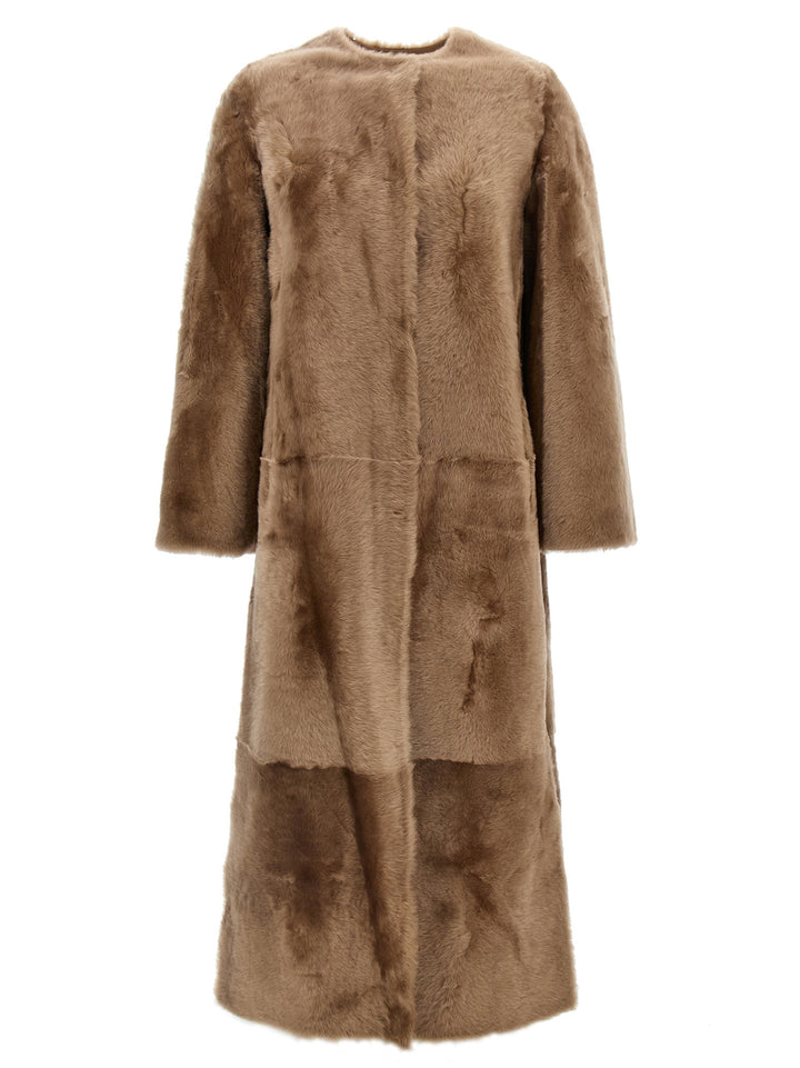 Manteau Fur Beige