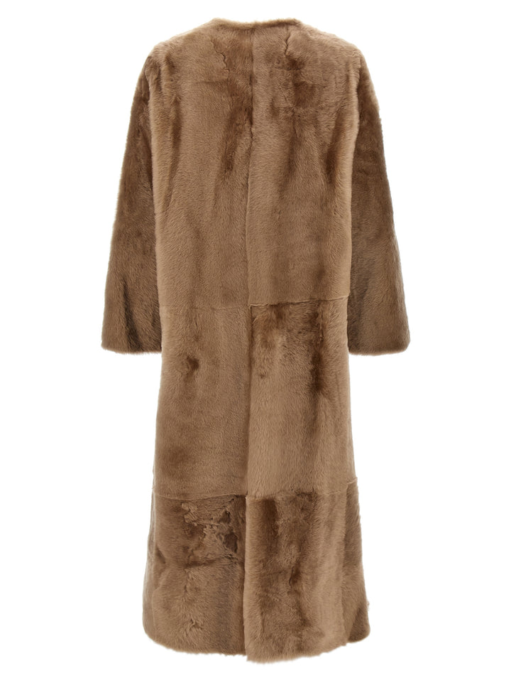 Manteau Fur Beige