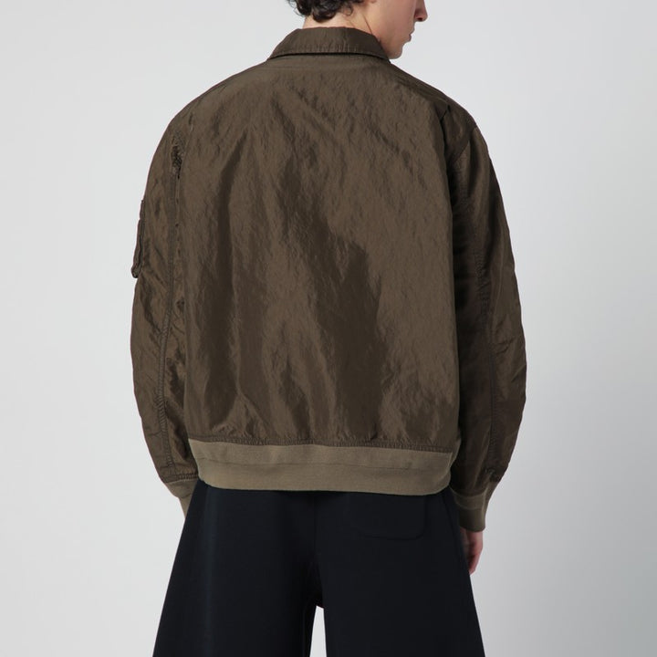 Sacai Coats & Jackets - Green | faae8b033bce8d78b22f4ce0a0b40655952ee603
