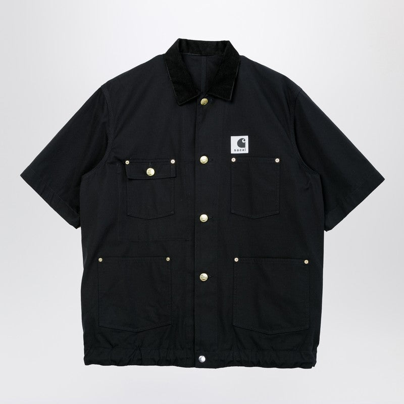 Sacai X Carhartt Wip Shirts & Tops - Black | 1e652c6568434ea5e205d0bbd1b2e99401094c5d