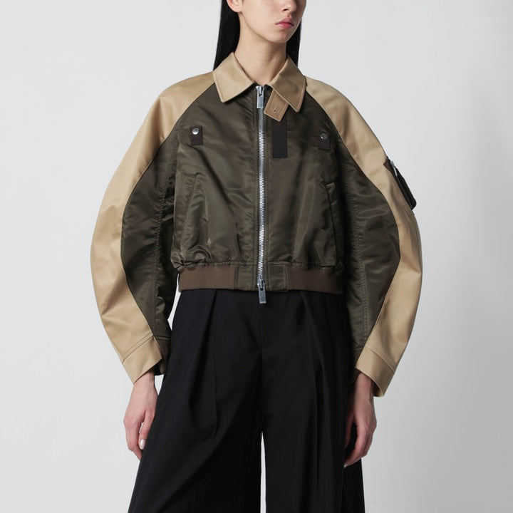 Sacai Coats & Jackets - Green | 6d1db659569a9a4a1a1e320ca89b7579040f118b