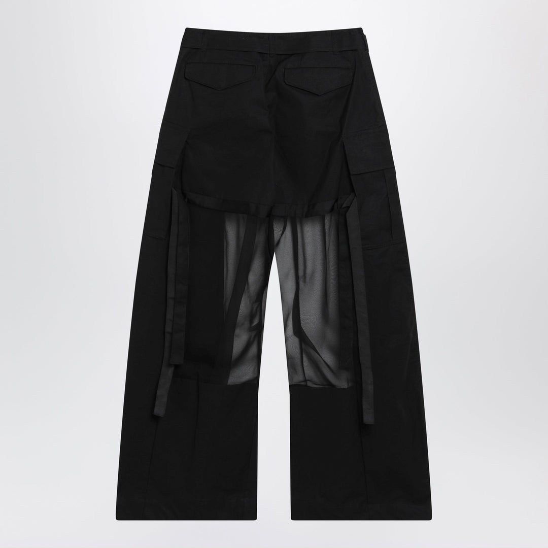 Sacai Pants - Black | 8f87b5d50e319c9b327fae970c8464035f64e769
