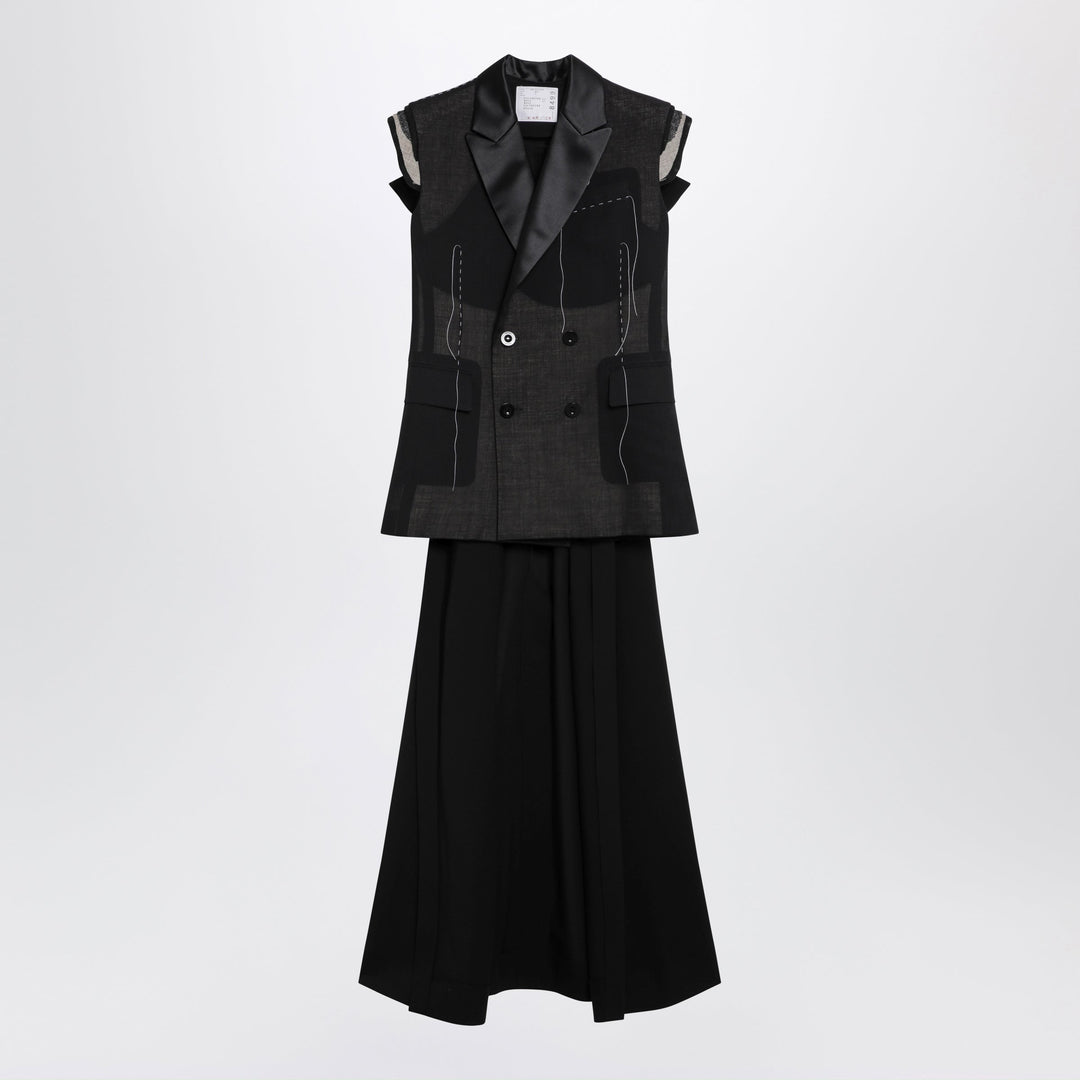 Sacai Vests - Black | b95e5105e2b23696b5e1be80c22ab438fd89c59f