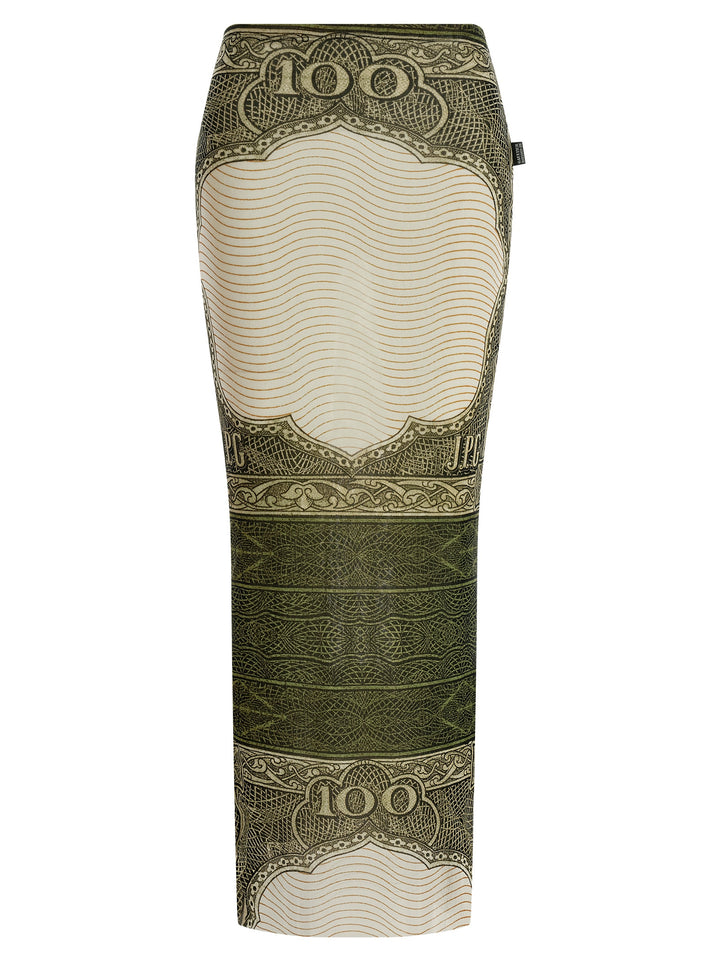 Jean Paul Gaultier Re-Edition - The Green Cartouche Skirts - Multicolor | 866e9075012a7366a6582fb61afc78560da3ee53