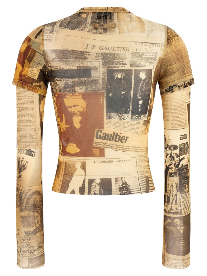 Jean Paul Gaultier The Journal Double Baby T-shirt - Multicolor | 29aa0fbbfd0fcb9224d2b0b83f2f755afc0d27af