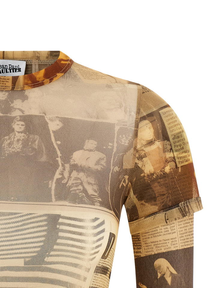 Jean Paul Gaultier The Journal Double Baby T-shirt - Multicolor | aed1bed41c6ca308155a7f5cbc3af55fe869e12f