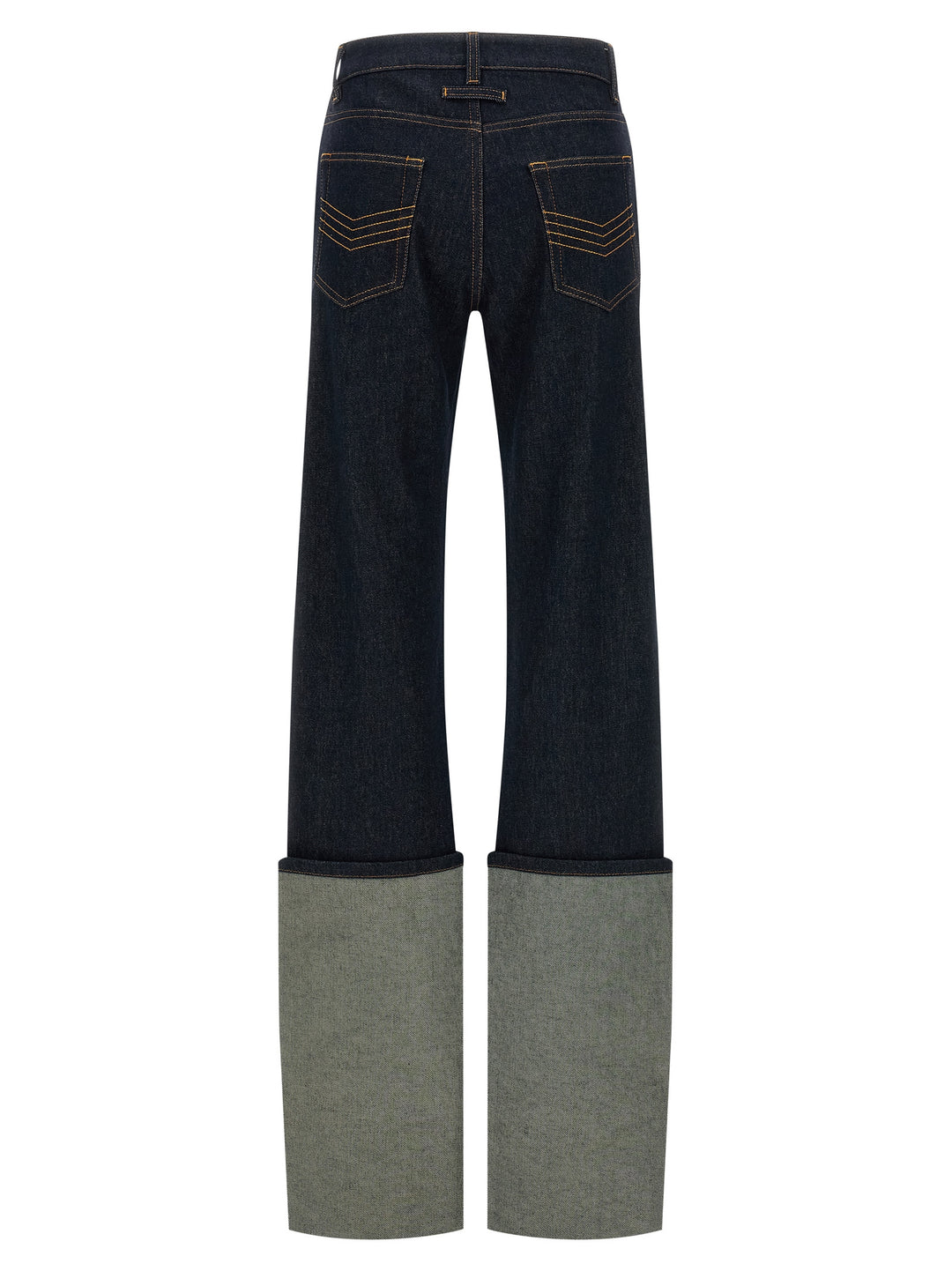 Jean Paul Gaultier Denim Pants With Cuts On Front Jeans - Blue | 8277c42440c4dade62471829a01a363e1d223561