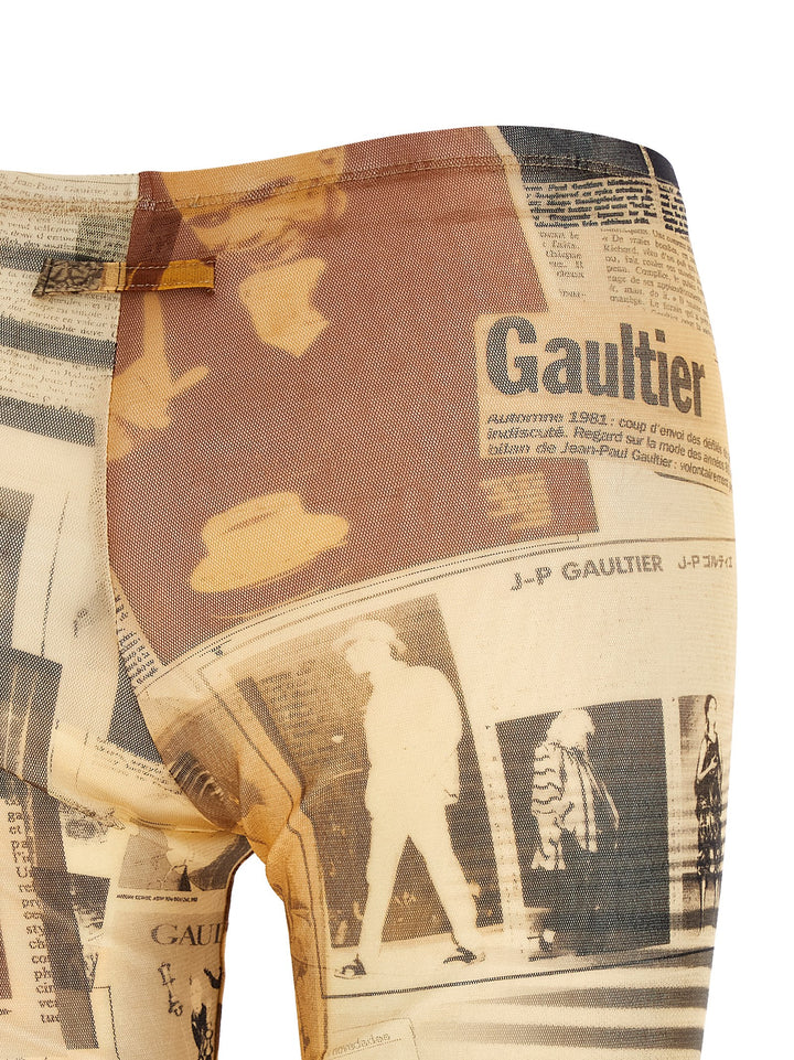 Jean Paul Gaultier The Journal Pants - Multicolor | 7576fbe4ad947951ab2a8db160d5e0c7c3301912
