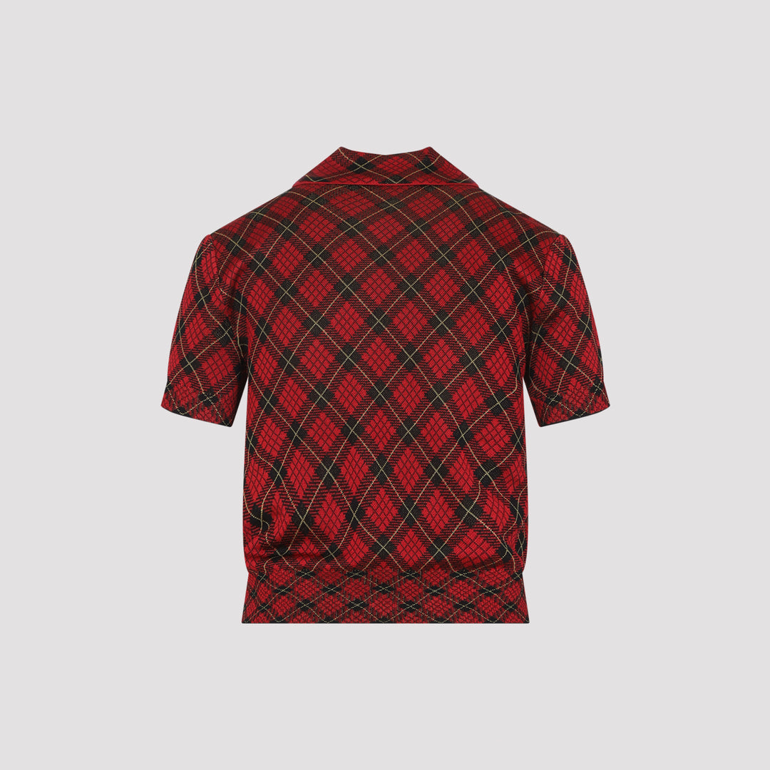 Alexander Mcqueen Polo - Red | 897094077c85886a0216ca51b621b5b8ff8a6551
