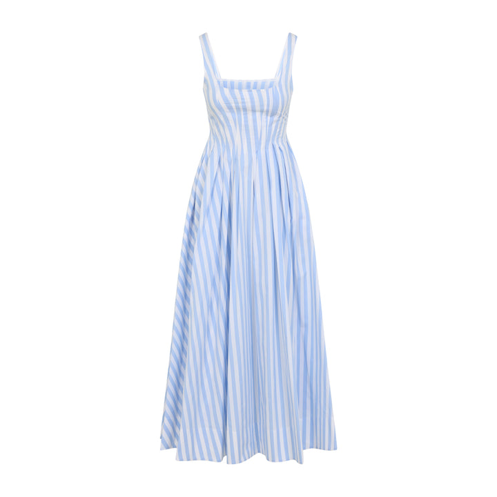Sportmax Midi dresses - Blue | 46ee3e4ea4fe658eaa636c5e10ee848541556d56