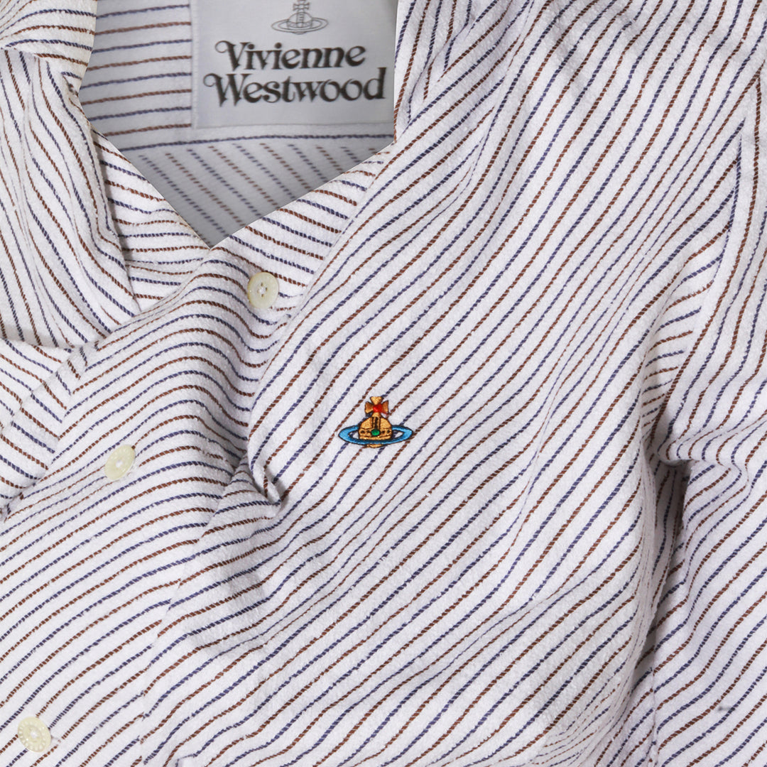 Vivienne Westwood Shirts - BLUE/BROWN | bc6f0e22ec9fc07637800717571d143739bed38f