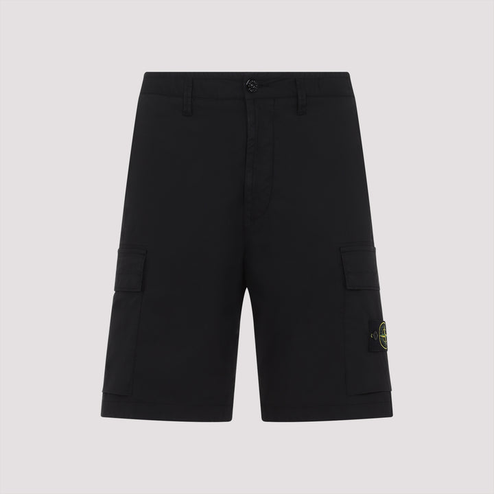Stone Island Shorts - Black | 3fecae445cb6bdbba7cbb8850c091adfba9d5b51
