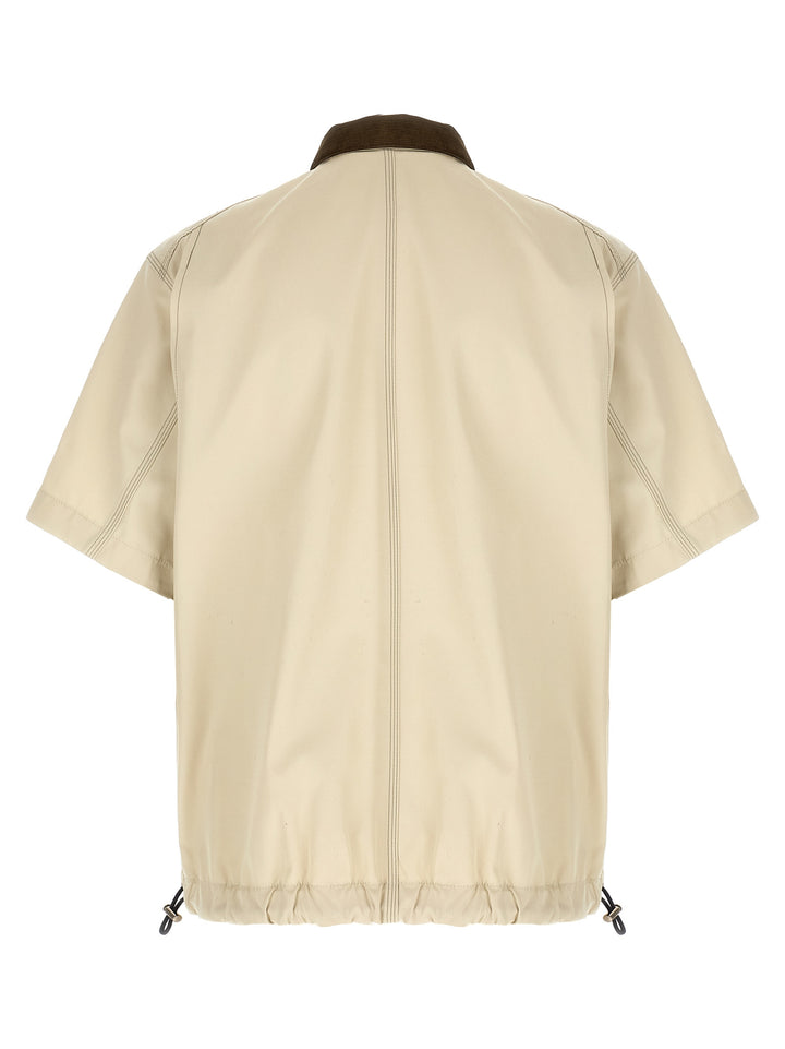 Sacai Duck Shirt and Blouse - Beige | 2e83de33d7d6a2334f9dca706e7a7ebd032fc887