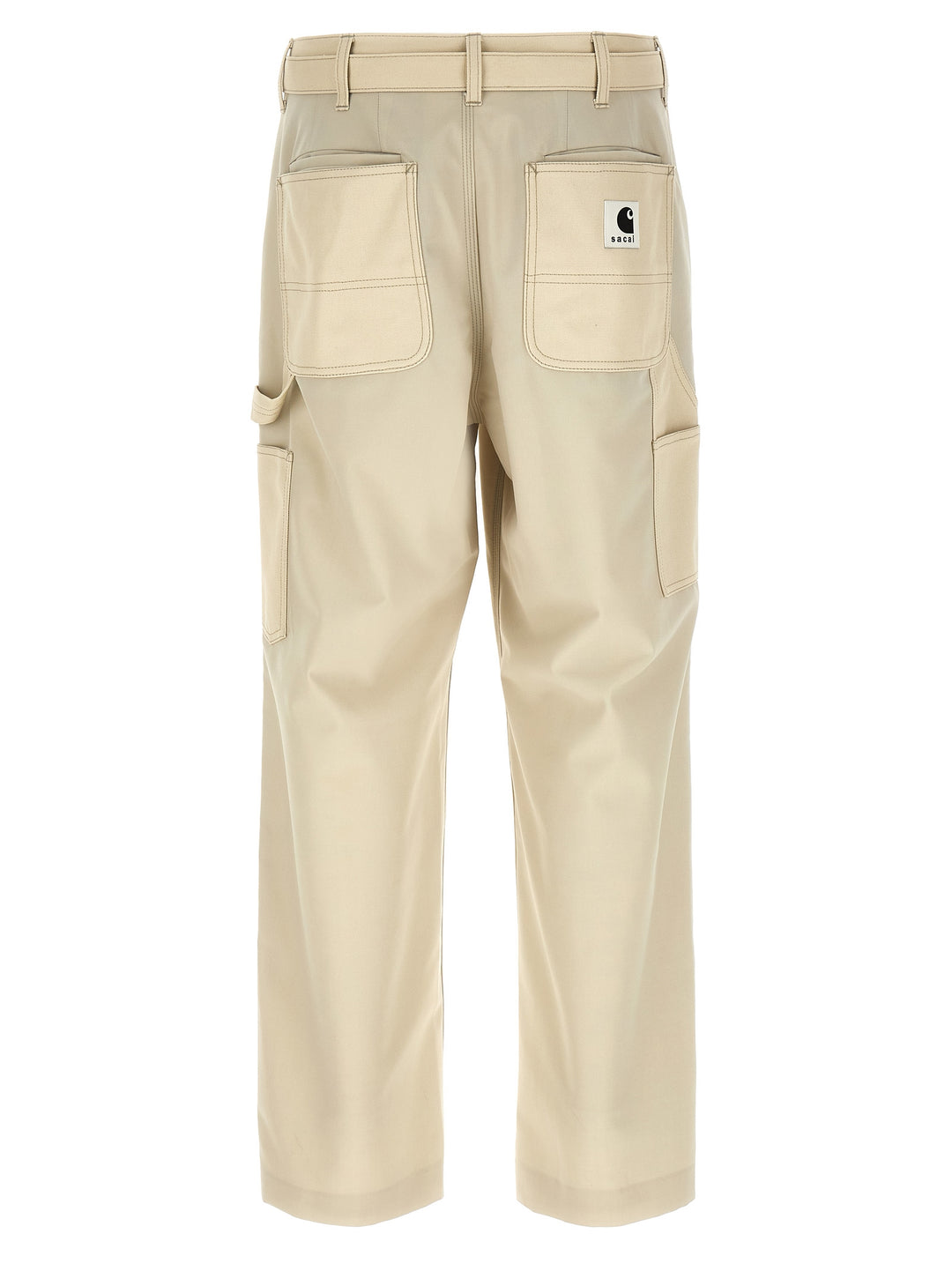 Sacai Duck Pants - Beige | 3b0547b4664430215275809f1b5ee18c8a5b19ef