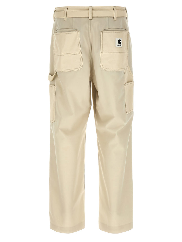 Sacai Duck Pants - Beige | 3b0547b4664430215275809f1b5ee18c8a5b19ef